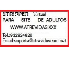 Procuram-se  STRIPPERS VIRTUAIS + 18 com/sem experiência P/Site Cams  PAGAMOS 100 % DE COMISSAO !!! - Imagem 4